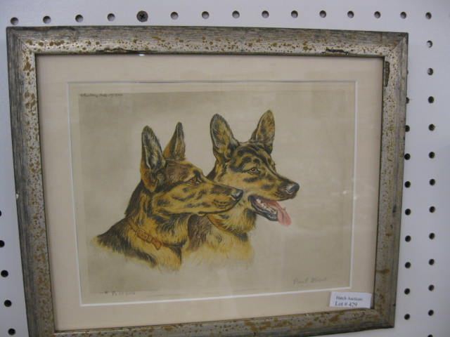 Paul Wood Etching German