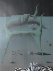 PAUL WUNDERLICH  (german b. 19