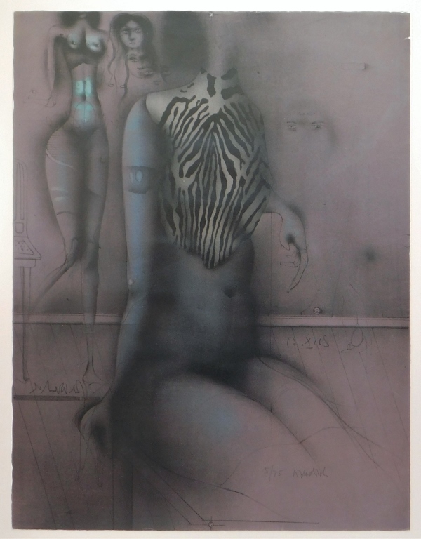 PAUL WUNDERLICH SURREALIST NUDE