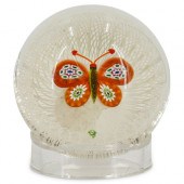 PAUL YSART ART GLASS BUTTERFLY