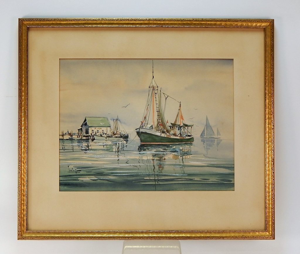 PAULE LORING RHODE ISLAND HARBOR WC