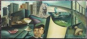 PAULETTE DAMICO, ABSTRACT CITY