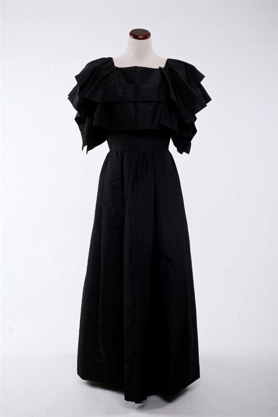 PAULINE TRIG?RE BLACK FAILLE GOWN