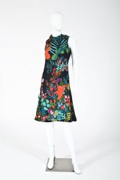 PAULINE TRIG?RE BLACK FLORAL D
