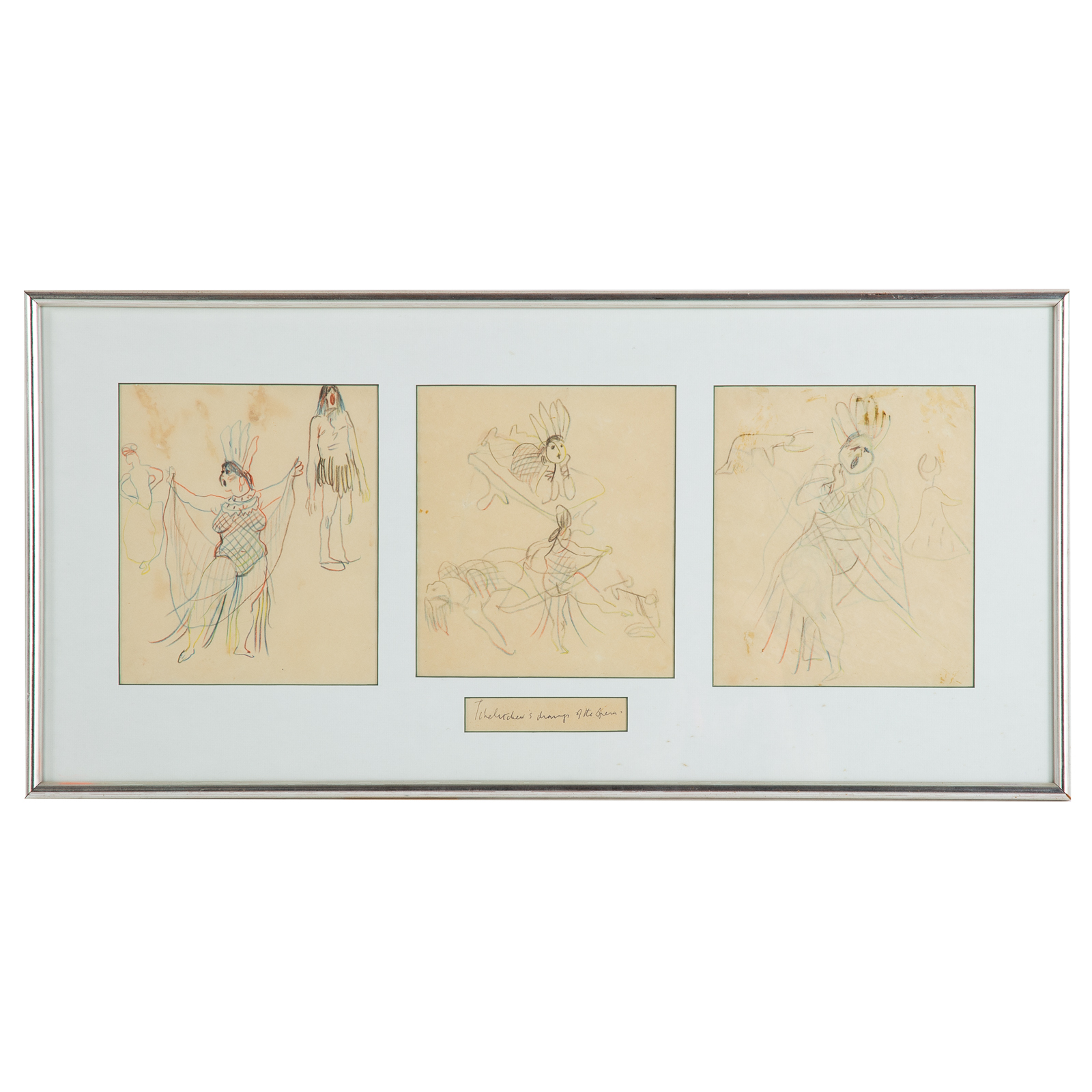 PAVEL TCHELITCHEW. "DRAWINGS OF THE