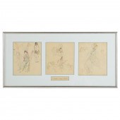 PAVEL TCHELITCHEW. "DRAWINGS O