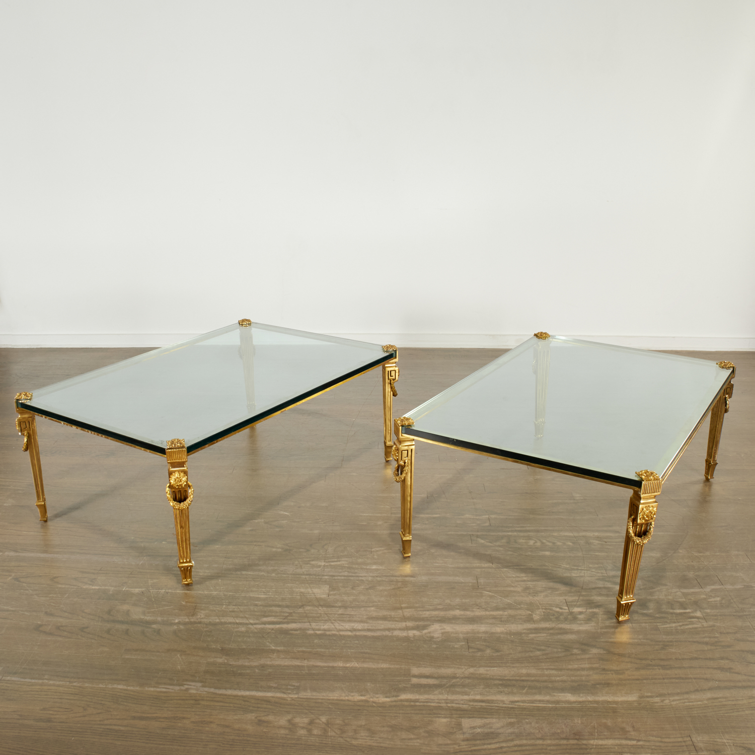 P.E. GUERIN STYLE, (2) GILT