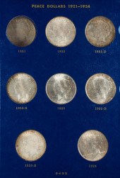 PEACE SILVER DOLLAR COLLECTION