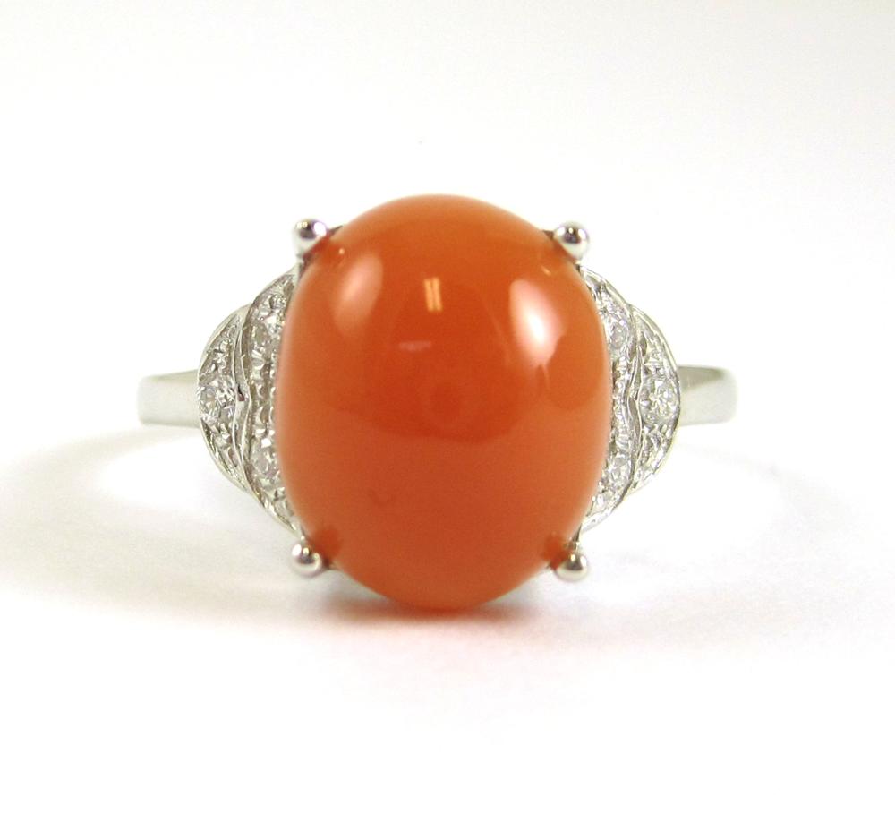 PEACH MOONSTONE AND FOURTEEN