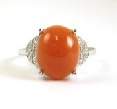 PEACH MOONSTONE AND FOURTEEN K