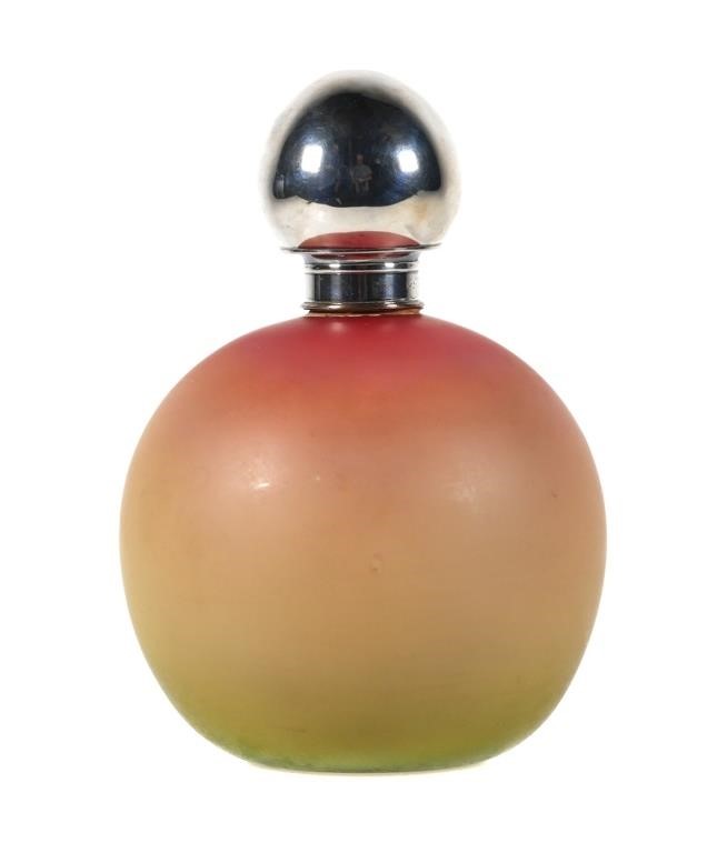PEACHBLOW GLASS VASE GORHAM