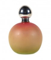 PEACHBLOW GLASS VASE GORHAM ST