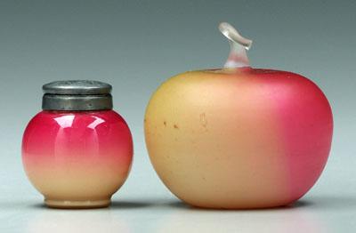 Peachblow shaker, peach, with