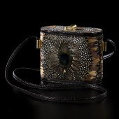 Peacock Feather Comeco Purse A