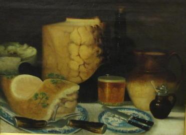 PEALE ?. Oil on Canvas Still