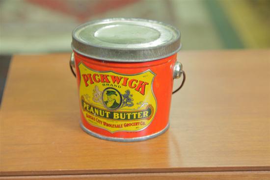 PEANUT BUTTER TIN. ''Pickwick