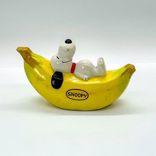 PEANUTS SNOOPY COIN BANKPainted