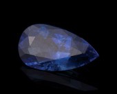 PEAR SHAPED CEYLON SAPPHIRE LO