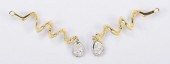PEAR-SHAPED DIAMOND EARRING JA