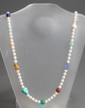 PEARL AND SEMI-PRECIOUS STONE