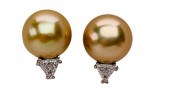 PEARL AND TRILLION DIAMOND EAR