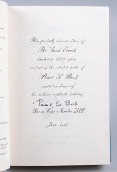 PEARL BUCK. THE GOOD EARTH. SI