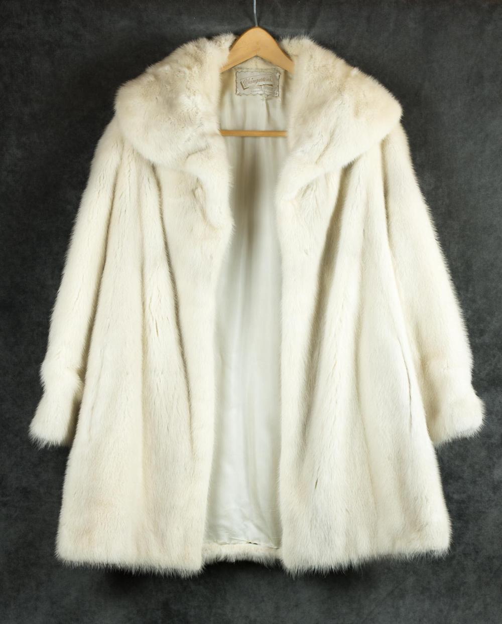 PEARL MINK COATPEARL MINK COAT,