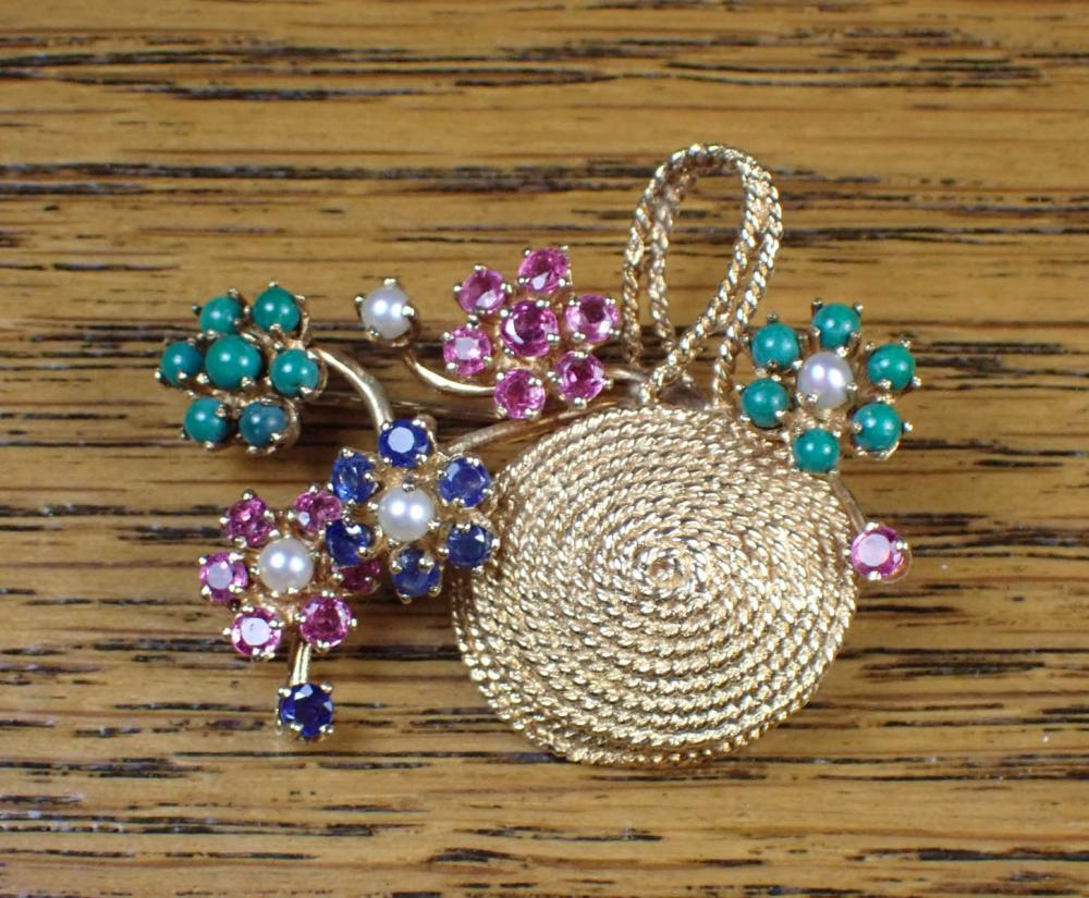 PEARL, MULTI-COLOR GEMSTONE AND