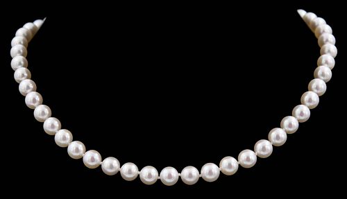 PEARL NECKLACE WITH PEARL AND