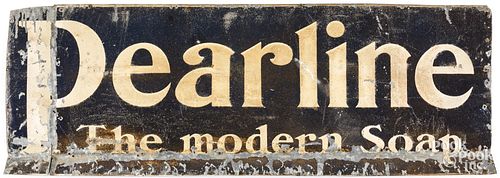 PEARLINE SOAP TIN ADVERTISING