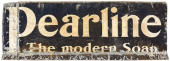 PEARLINE SOAP TIN ADVERTISING