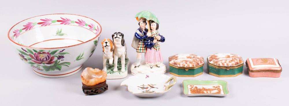 PEARLWARE BOWL WITH OTHER