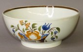 PEARLWARE BOWLca. 1820; pearlw