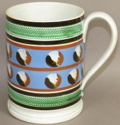 PEARLWARE, CAT'S EYE PATTERN L