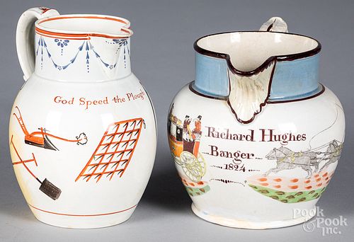 PEARLWARE COACHING JUG AND