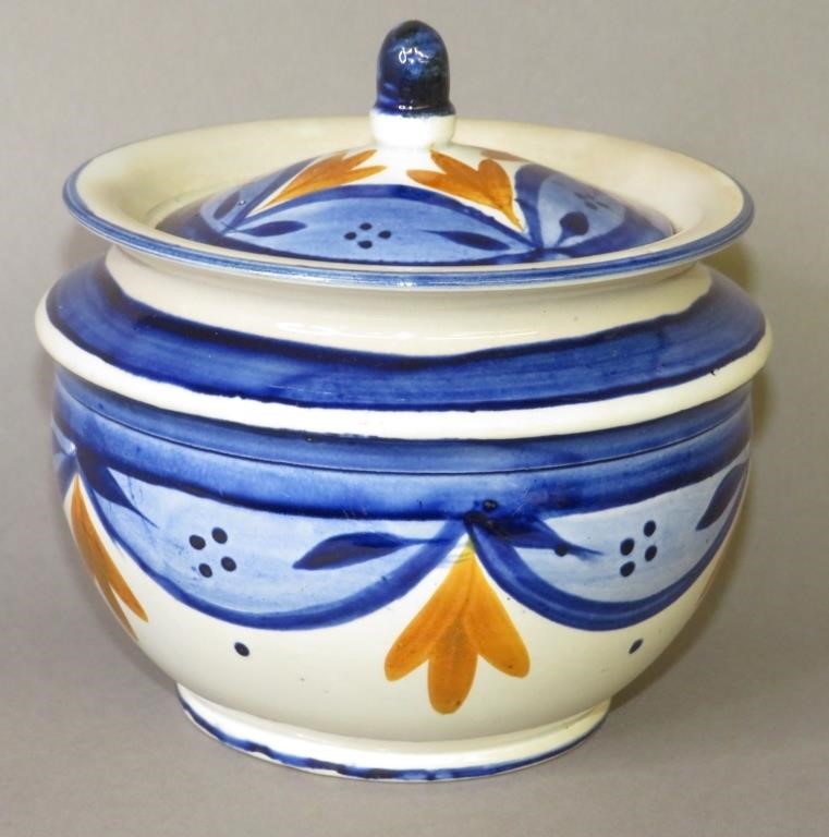 PEARLWARE COVERED SUGARca. 1830;