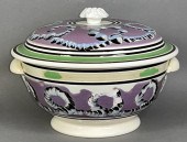 PEARLWARE MOCHA EARTHWORM PATT