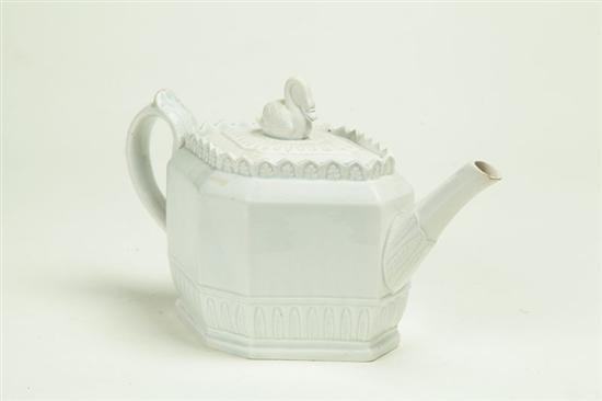 PEARLWARE TEAPOT.  Possibly