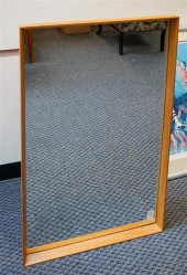 PEDERSEN & HANSEN TEAK MIRROR,