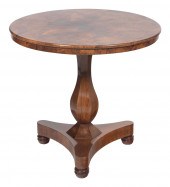 PEDESTAL TABLE 19TH CENTURY HE