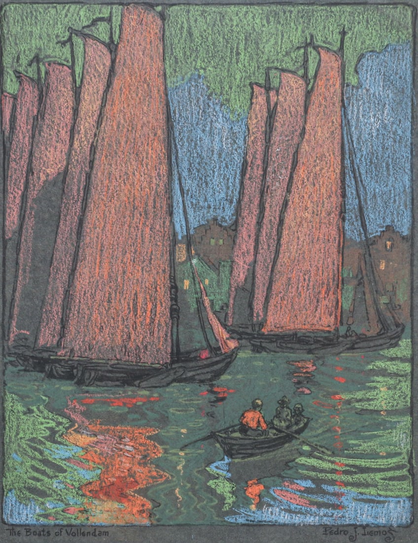 PEDRO DE LEMOS (1882-1954) PASTEL