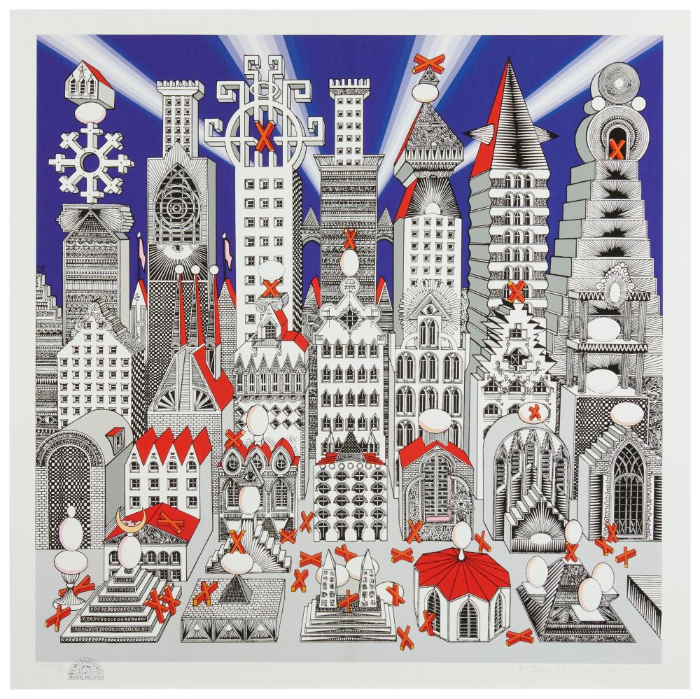 PEDRO FRIEDEBERG (B. 1936), "CIUDAD