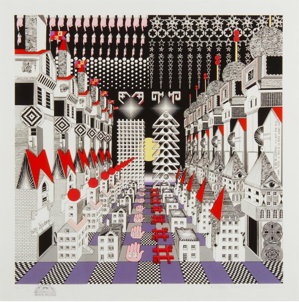 PEDRO FRIEDEBERG (B. 1936), "LA