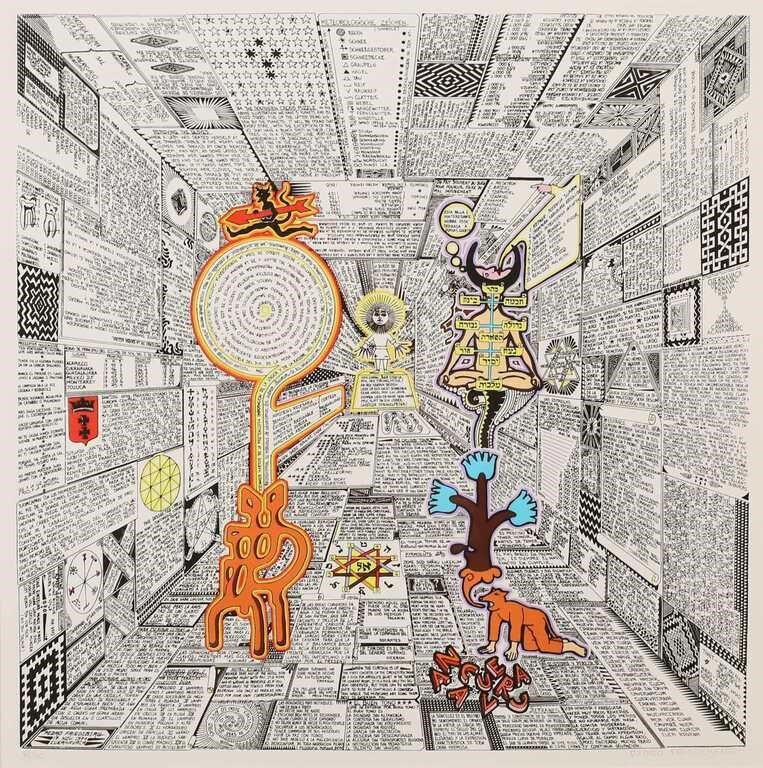 PEDRO FRIEDEBERG SILKSCREEN THE
