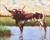 PEDRO TAPIA (B.1970) LONGHORN