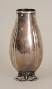 PEER SMED HAMMERED SILVER VASE