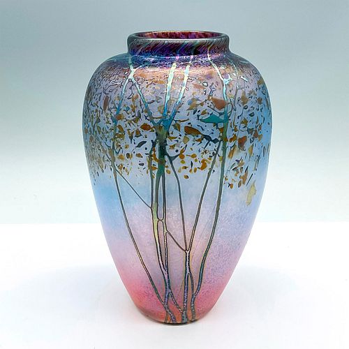 PEET ROBINSON ART GLASS VASEA