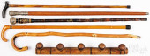 PEG RACK, ETC.<br>Peg rack, 19