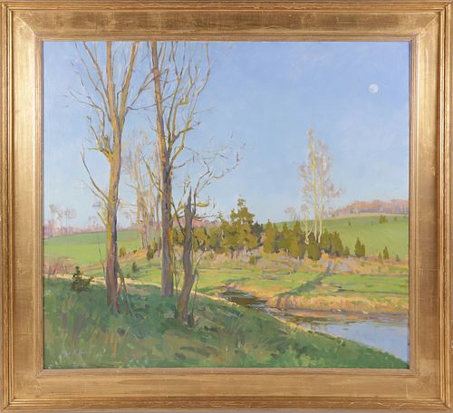 PEGGY A. ROOT OIL ON CANVAS