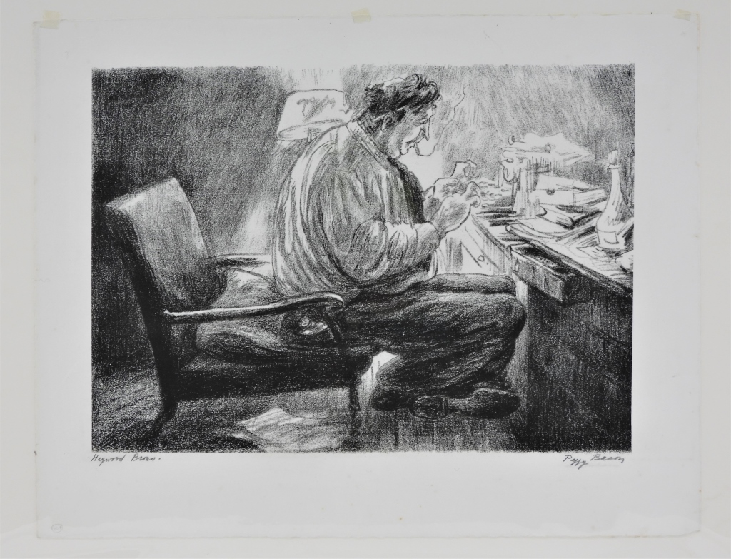 PEGGY BACON PORTRAIT OF A GENTLEMAN